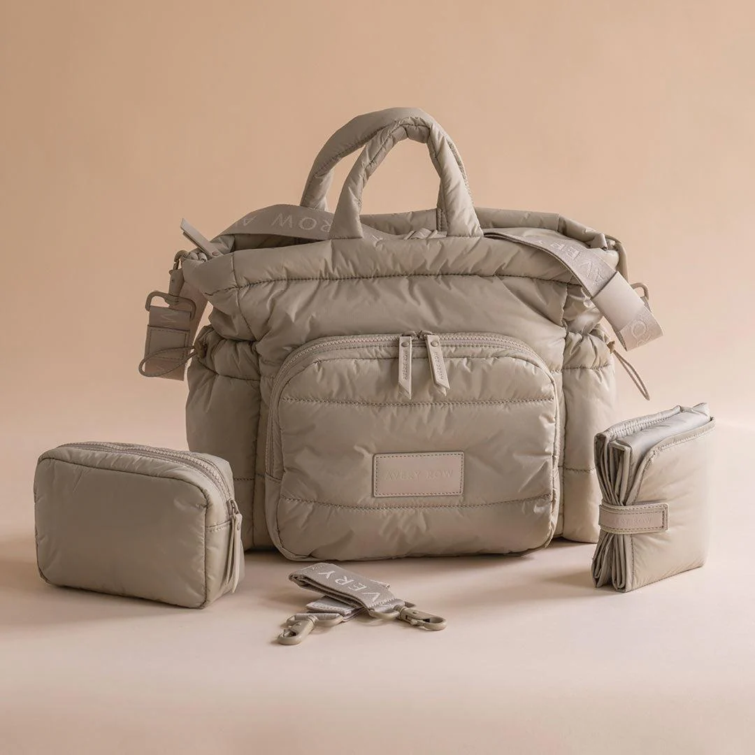 Avery Row Changing Tote Bag - Oyster - Image 3