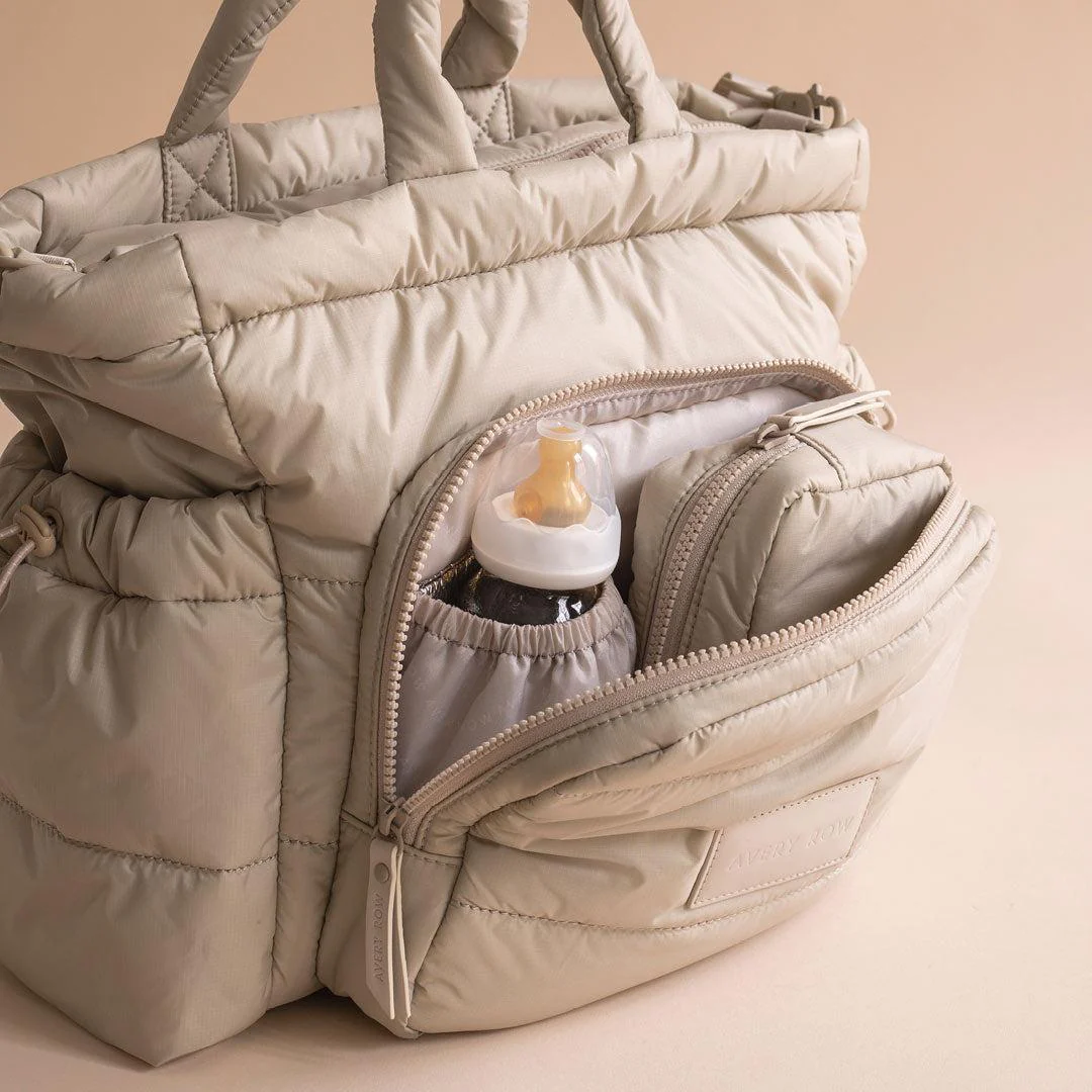 Avery Row Changing Tote Bag - Oyster - Image 4