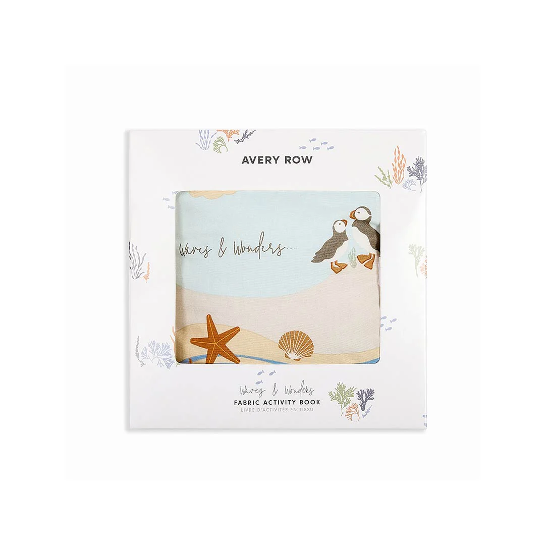 Avery Row Fabric Baby Book - Coastline - Image 10