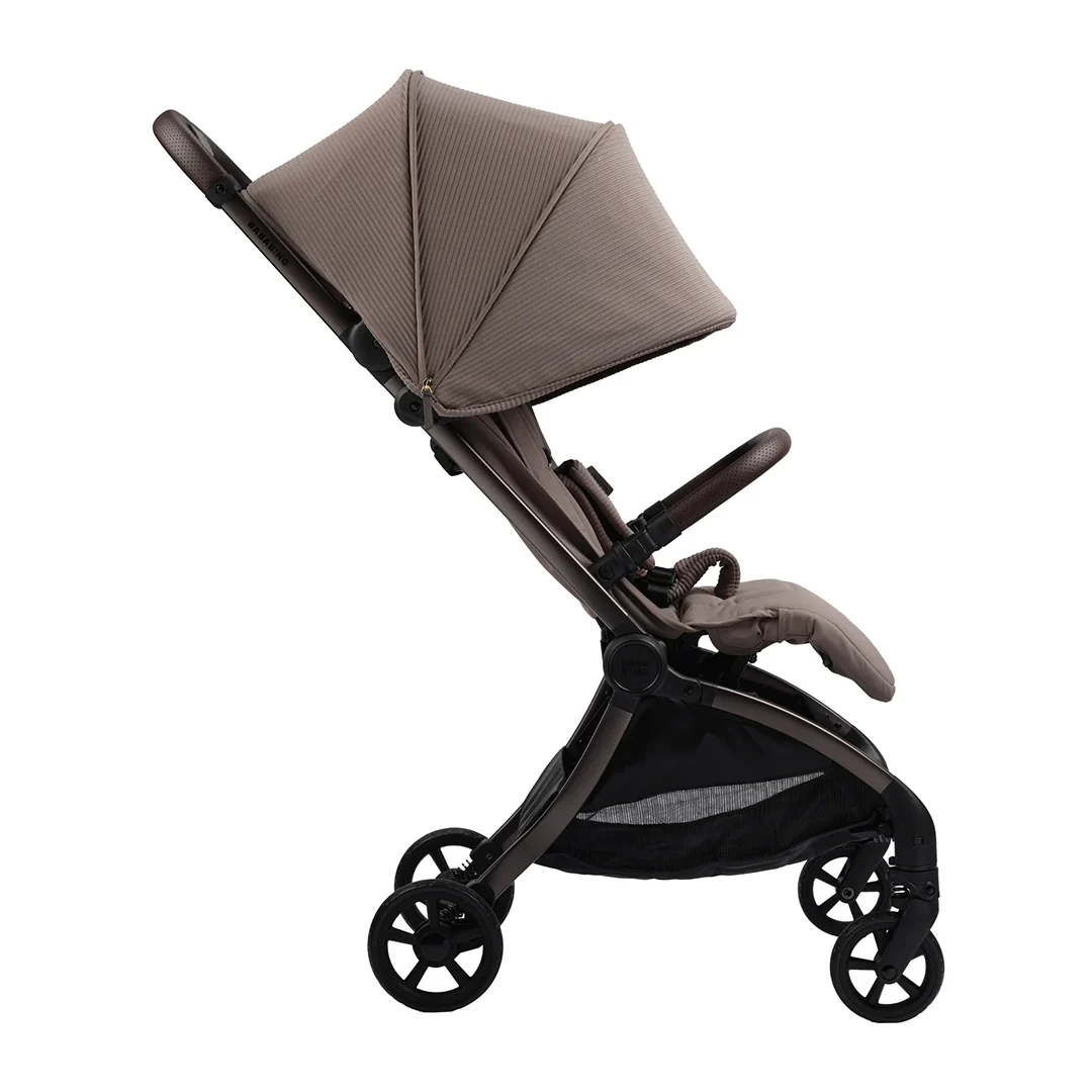 Bababing Imi Compact Auto Fold Stroller - Mink - Image 11