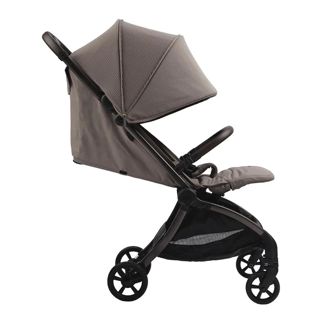 Bababing Imi Compact Auto Fold Stroller - Mink - Image 12
