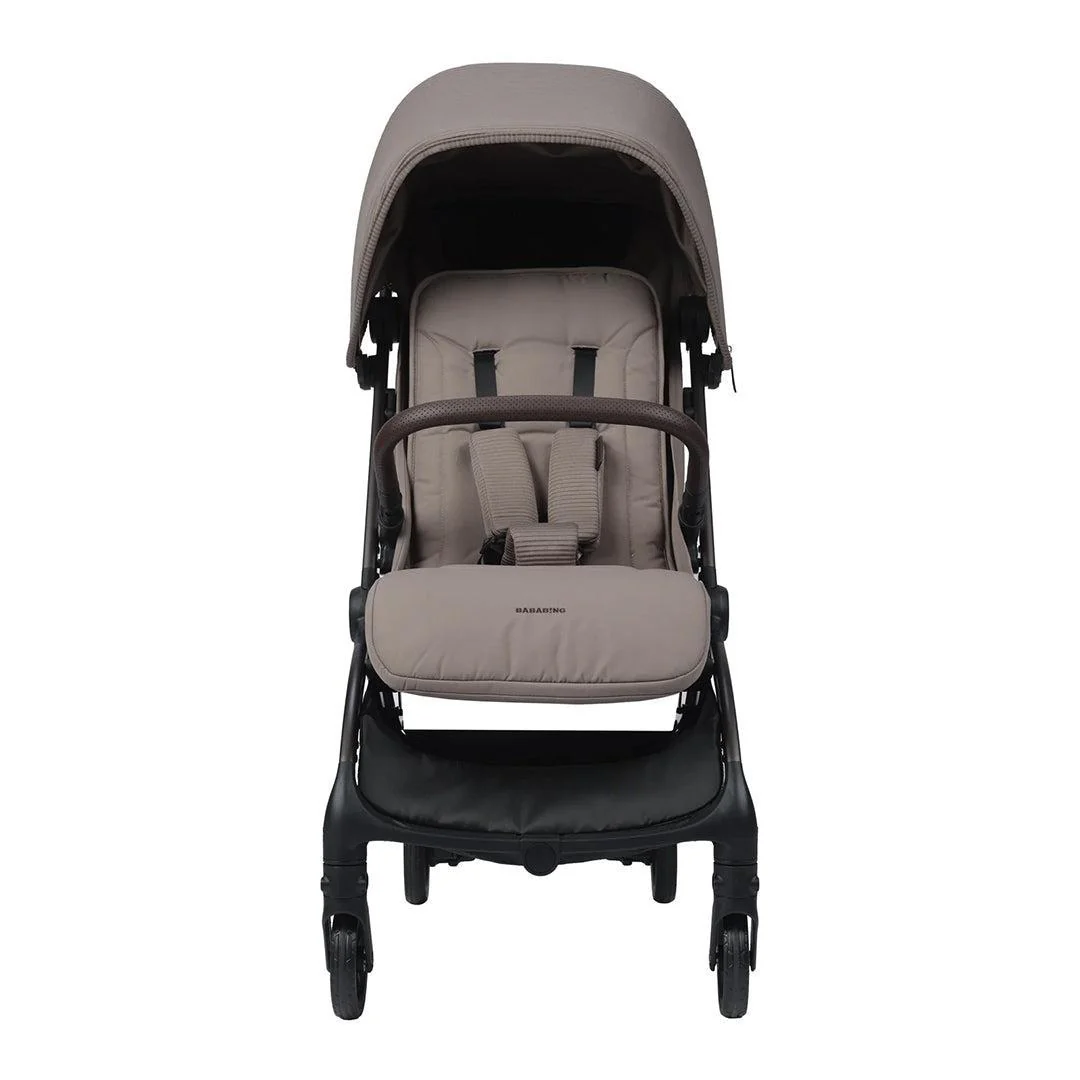 Bababing Imi Compact Auto Fold Stroller - Mink - Image 7