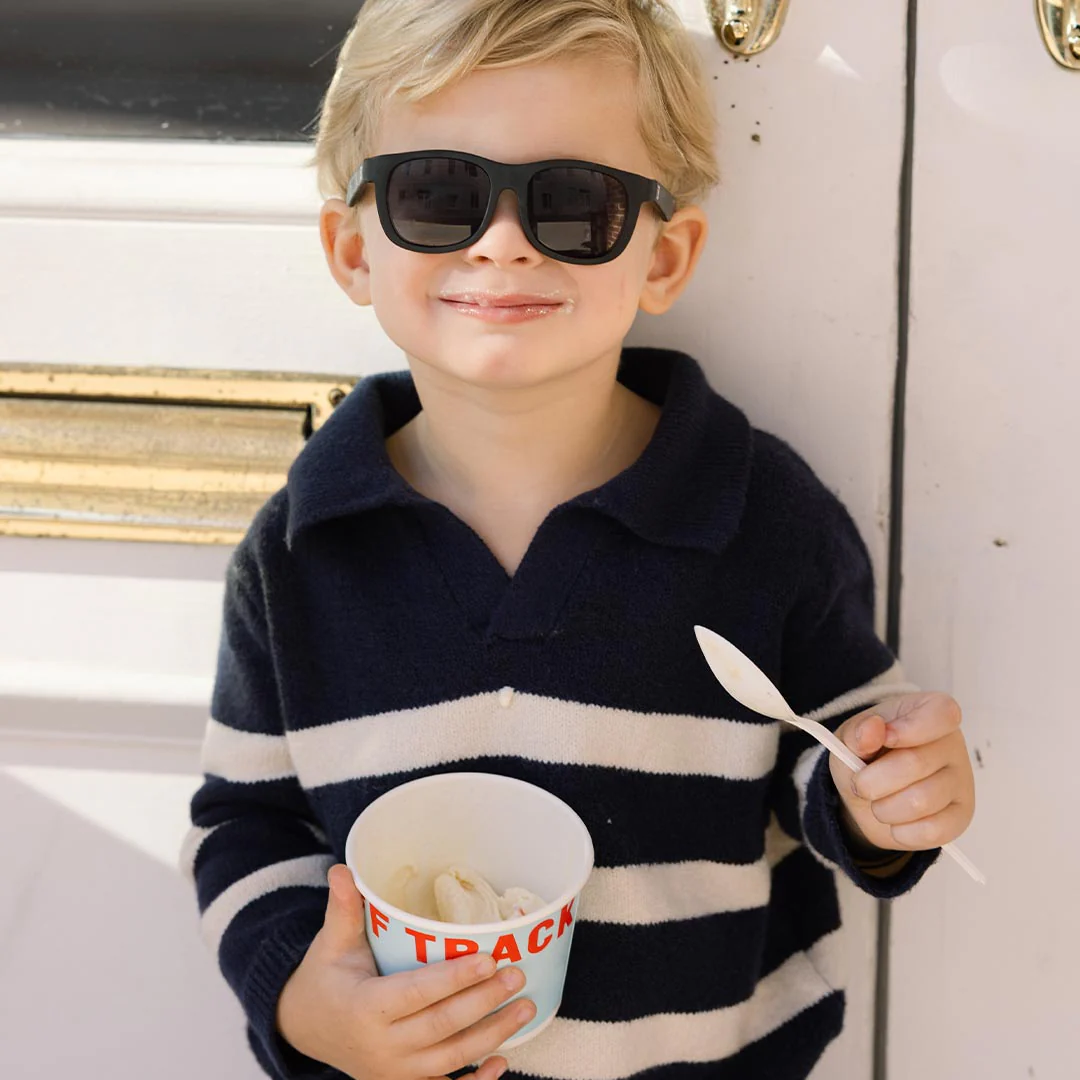 Babiators Original Navigator Sunglasses - Jet Black - Image 2