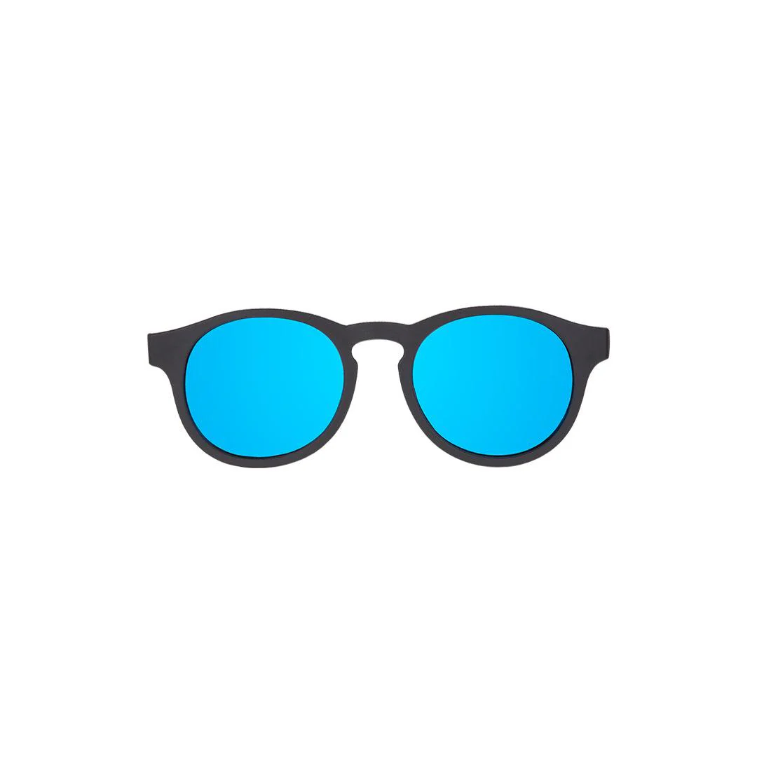 Babiators Polarised Keyhole Sunglasses - Jet Black - Image 2