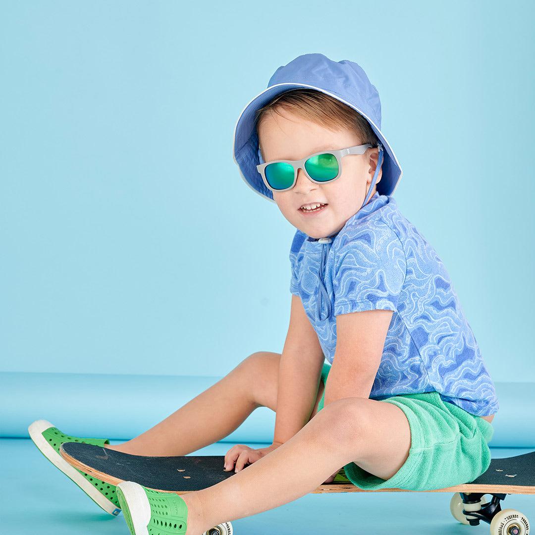 Babiators UPF 50+ Sun Hat  - Blue Stone - Image 4