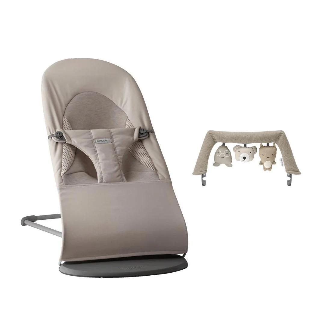 BabyBjorn Balance Soft Tri-Fabric - Sand Gray - Image 10