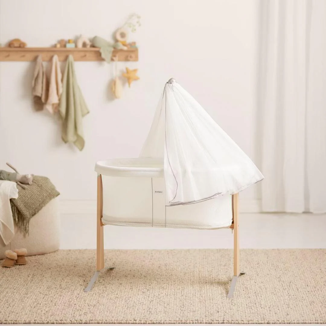 BabyBjörn Canopy for Cradle - White - Image 2