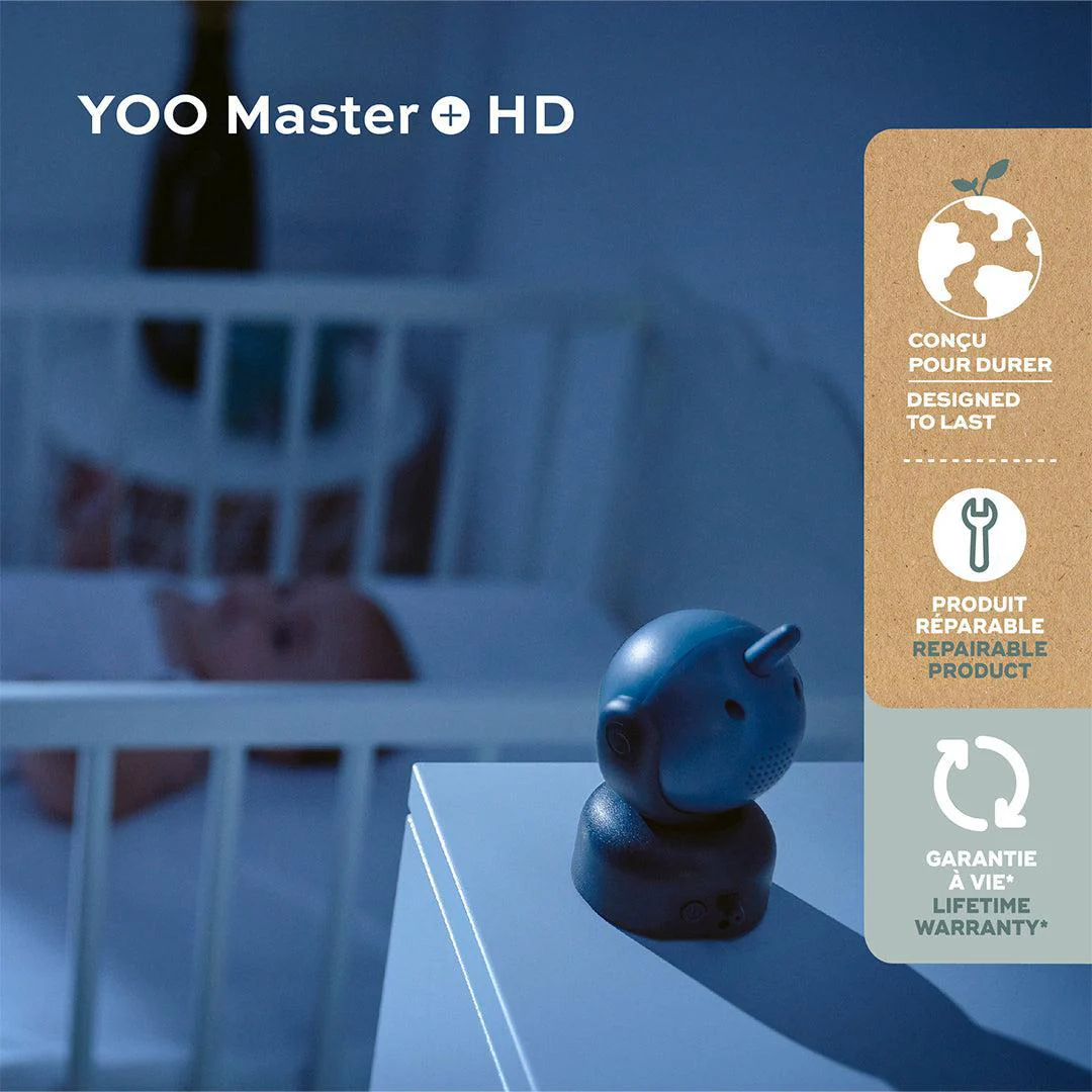 Babymoov YOO MASTER+ HD Additional Camera - Blue - Image 2