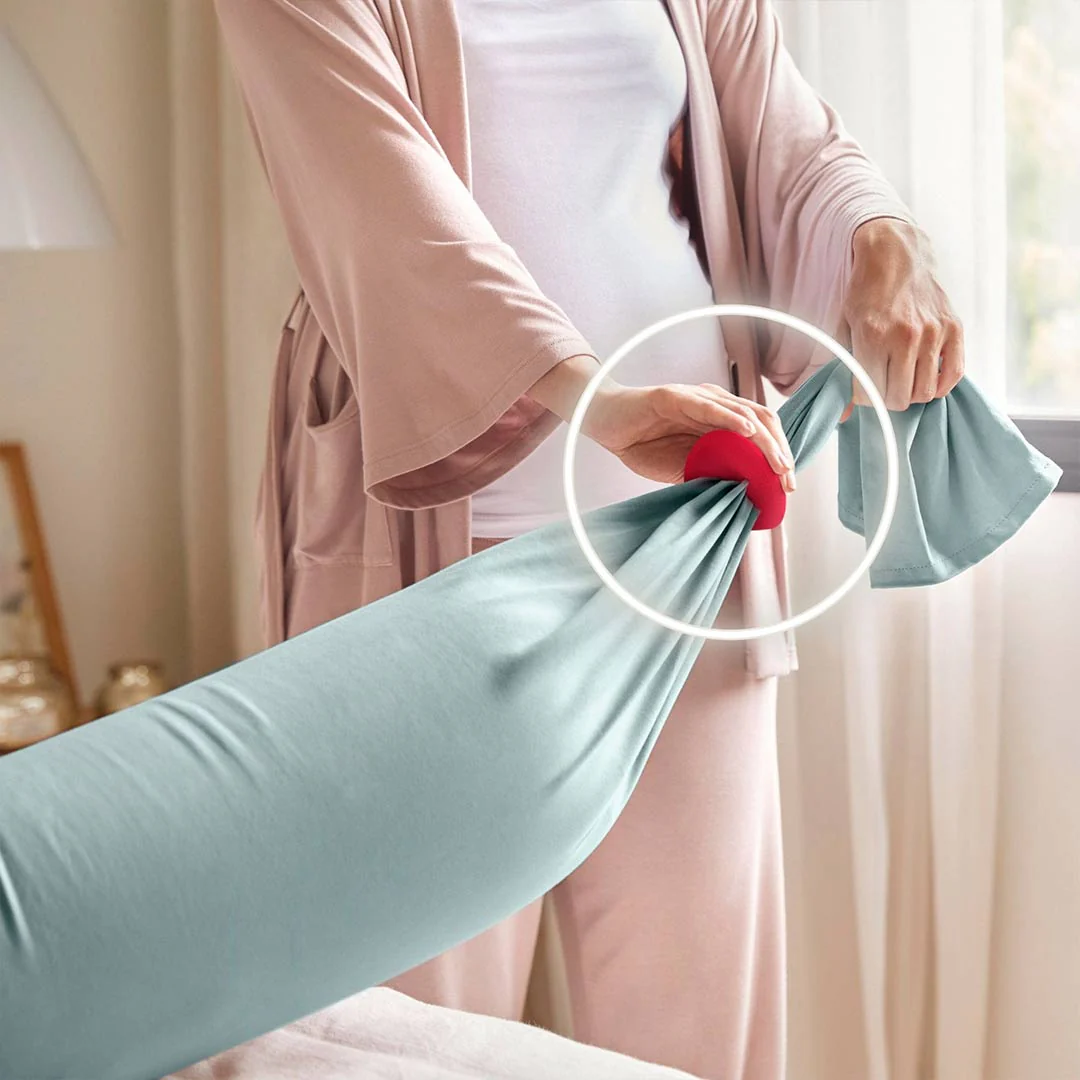 bbhugme Pregnancy Pillow - Eucalyptus - Image 8