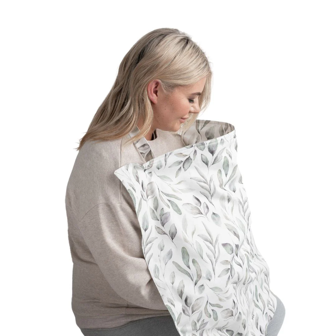 BellaMoon Nursing Cover - Waterleaves - Image 4