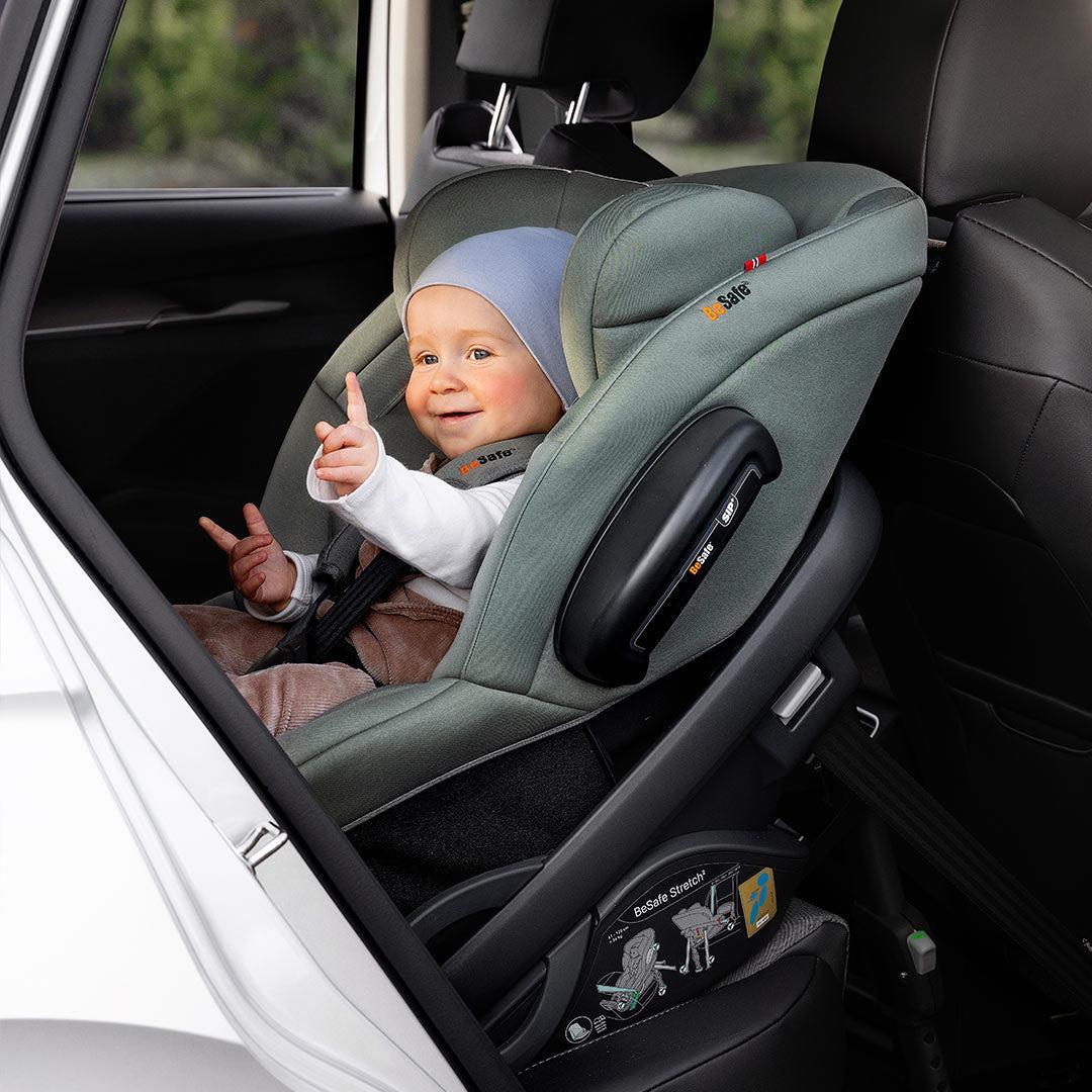BeSafe Stretch 2 Car Seat - Fresh Black Cab - Image 7