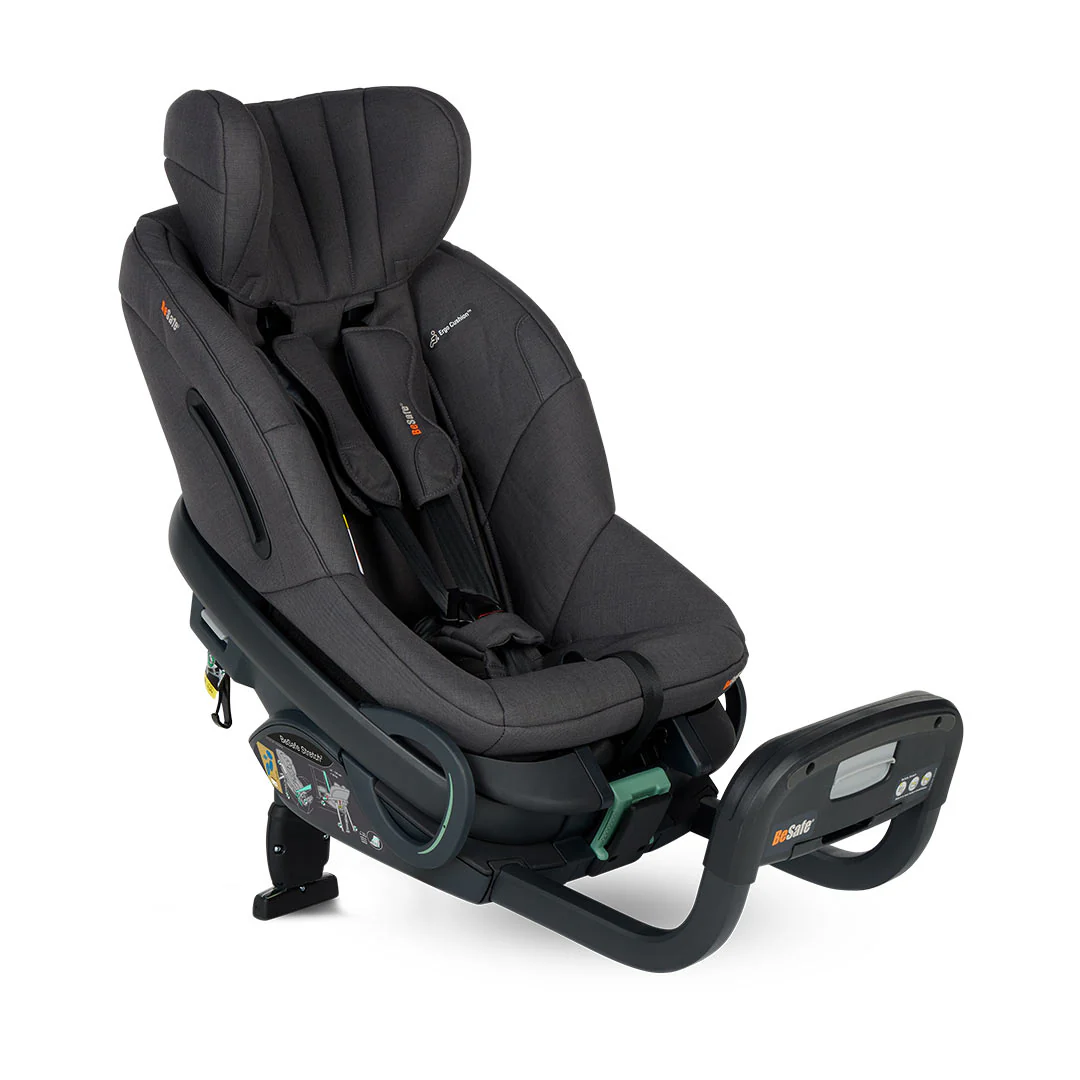 BeSafe Stretch 2 Car Seat - Dark Grey Melange - Image 10