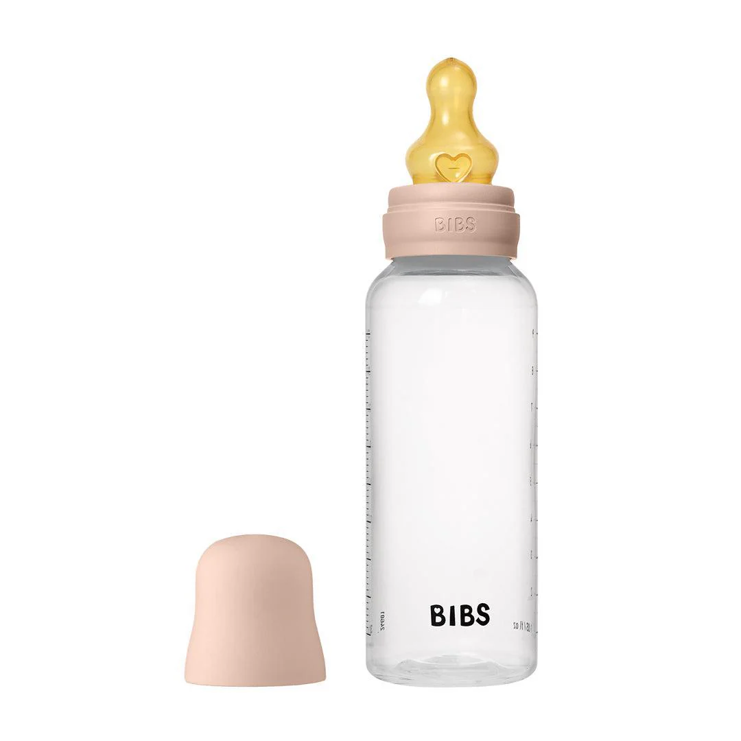 BIBS Baby Bottle Latex 1 Pack - Blush - Image 6