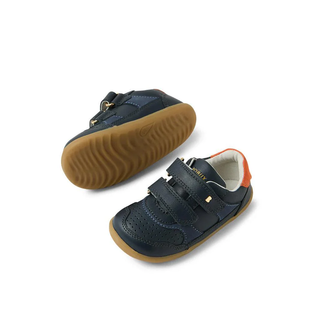 Bobux Step-Up Hunter - Navy-Nasturtium - Image 2