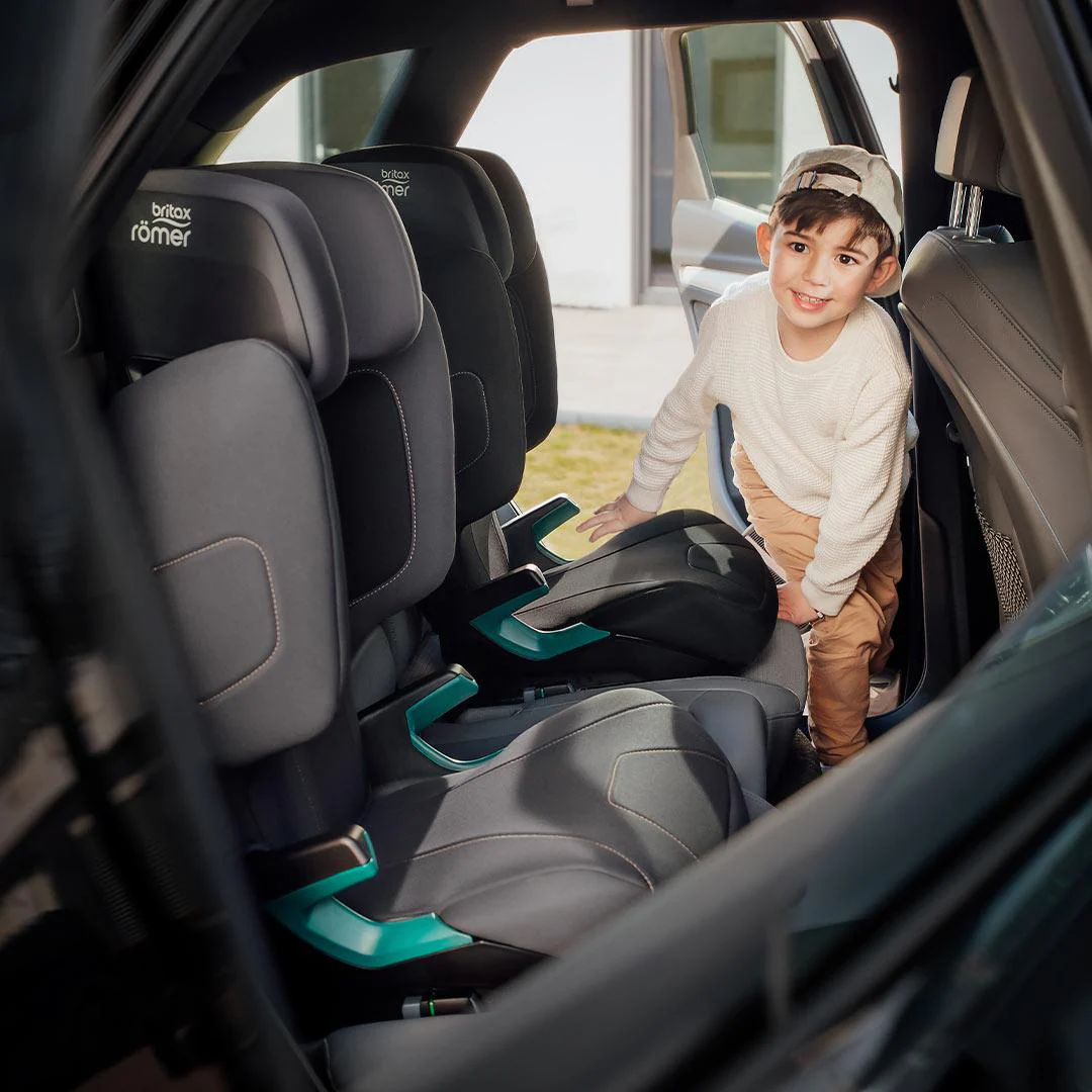 Britax Romer Hi-Liner High Back Booster Car Seat - Space Black - Image 2
