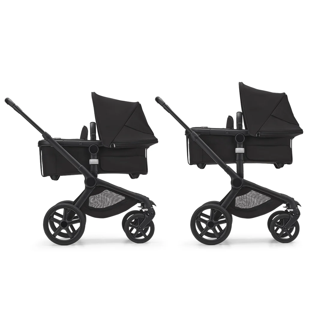 Bugaboo Fox 5 Bassinet Height Adapters - Black - Image 2