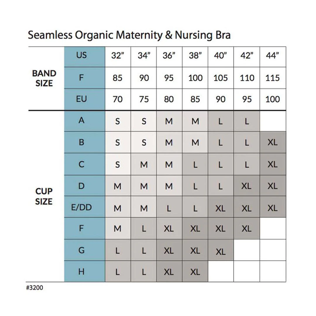 Carriwell Seamless Organic Maternity + Nursing Bra - Black - Image 3