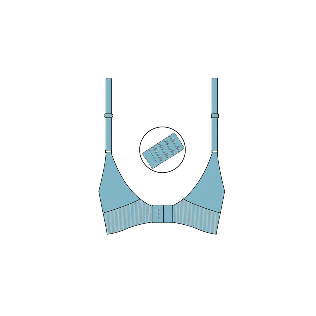 Carriwell Seamless Organic Maternity + Nursing Bra - Black - Image 9
