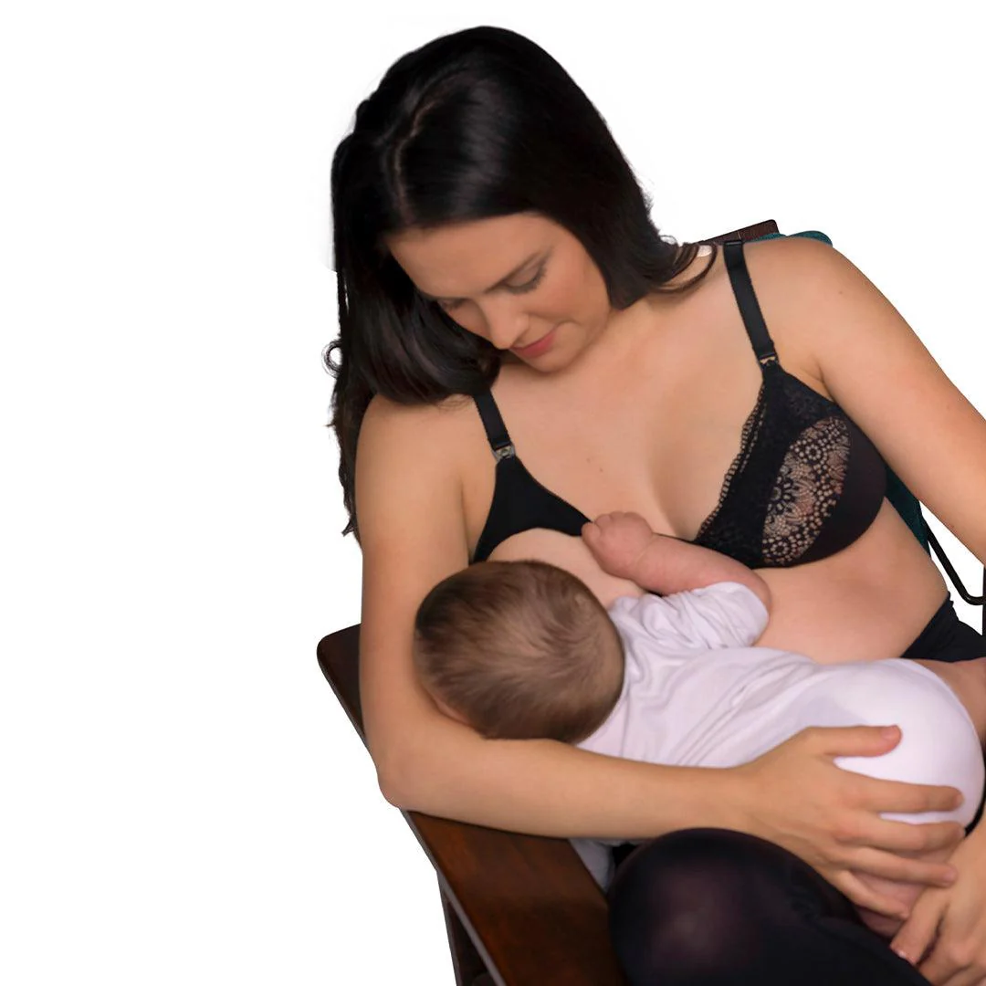 Carriwell Soft As Silk Nursing Bra  - Black - Image 5