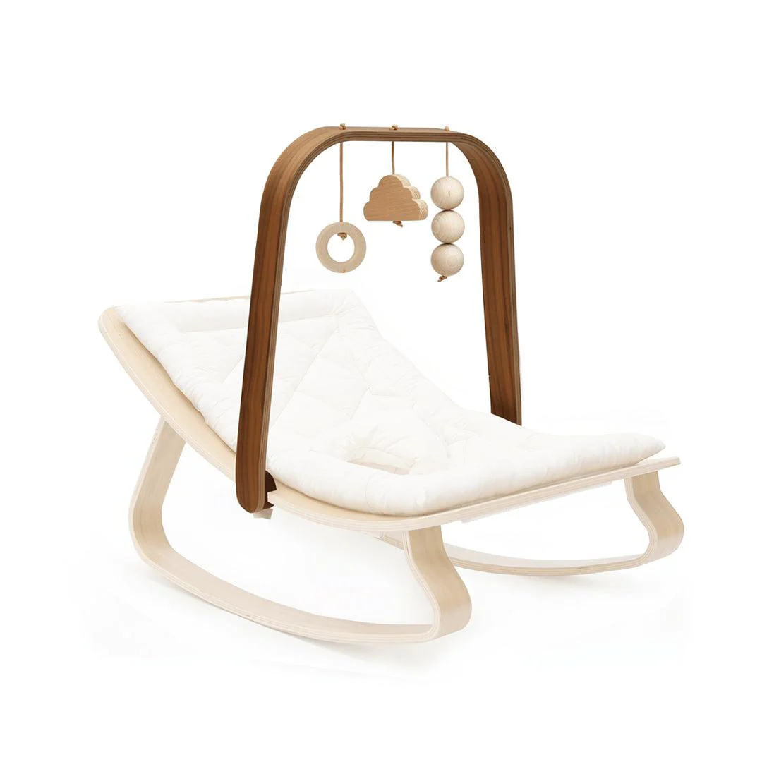 Charlie Crane LEVO Activity Arch - Walnut