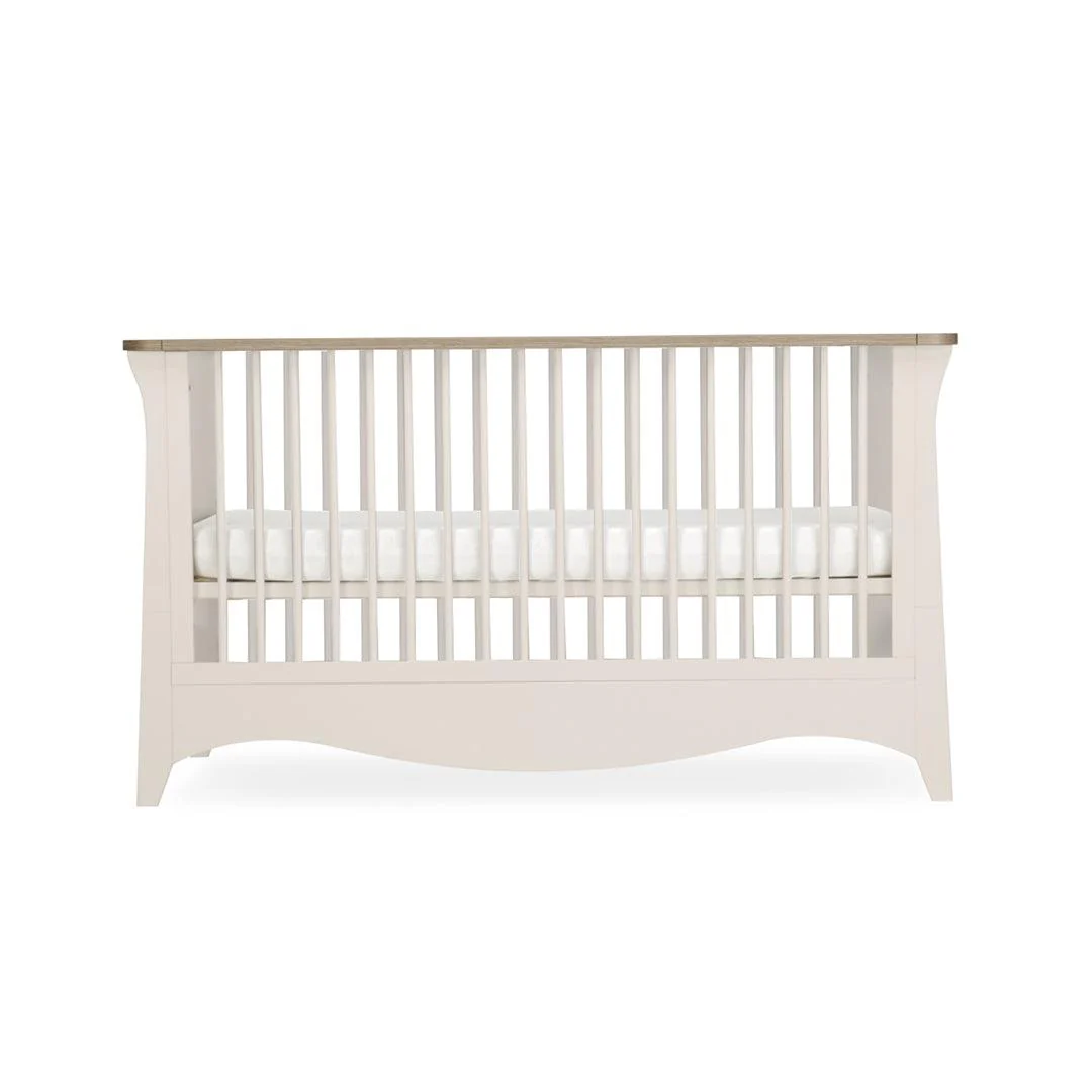 CuddleCo Clara 2 Piece Set 3-Drawer Dresser + Cot Bed - Cashmere - Image 5