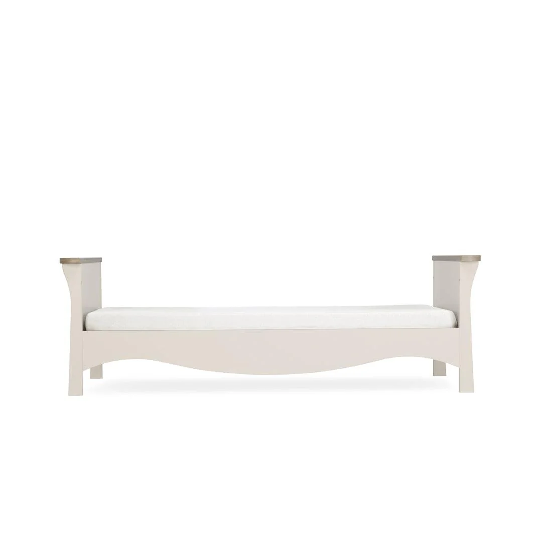 CuddleCo Clara 2 Piece Set 3-Drawer Dresser + Cot Bed - Cashmere - Image 6