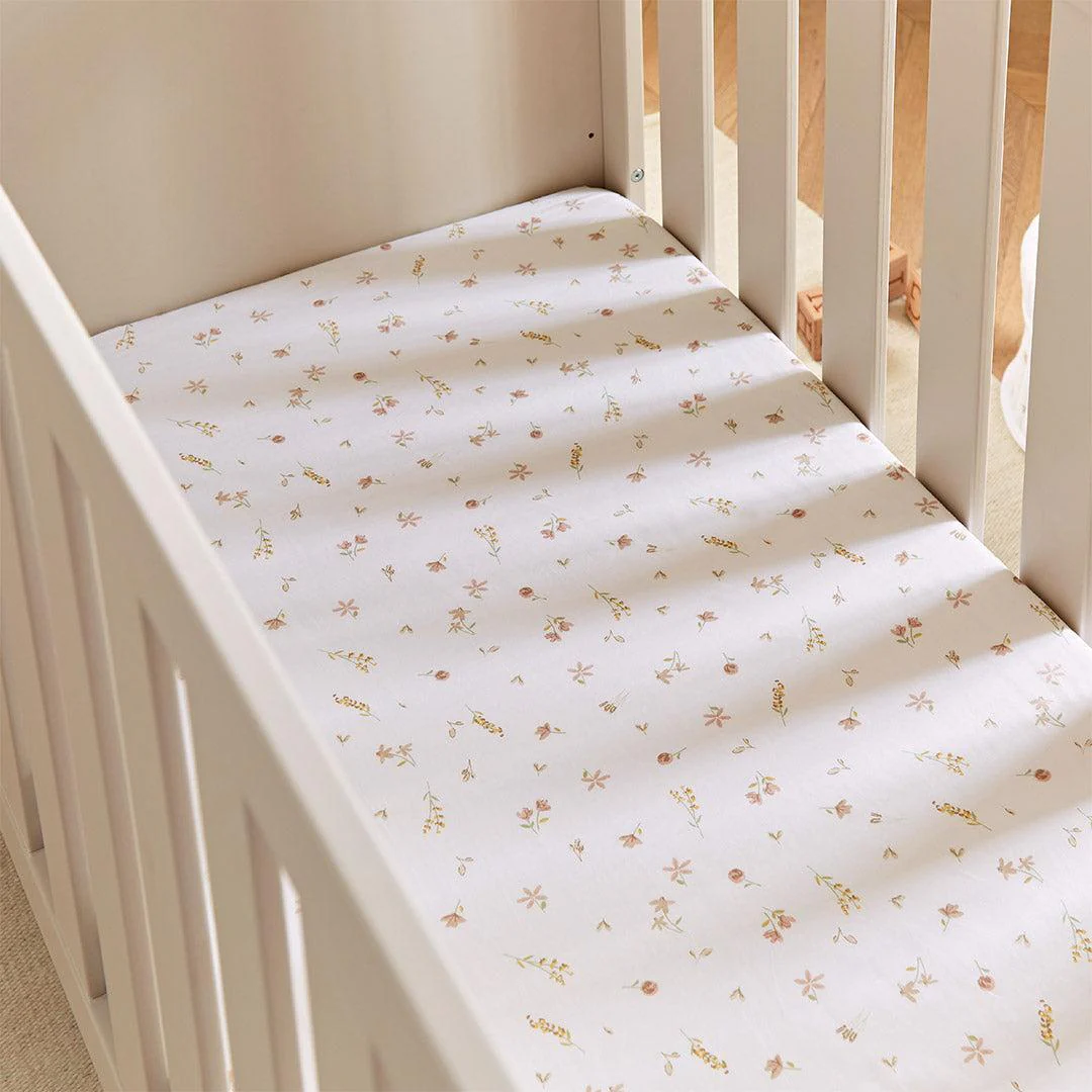 CuddleCo Cot Bed Sheets 2pk - Cashmere Meadow - Image 2