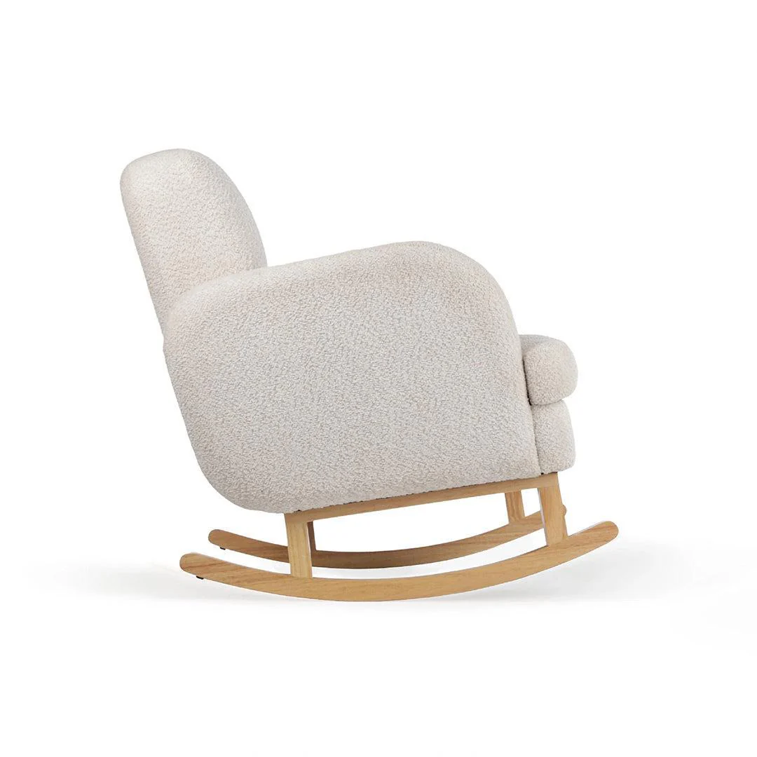 CuddleCo Etta Cuddle Chair - Boucle Mushroom - Image 7