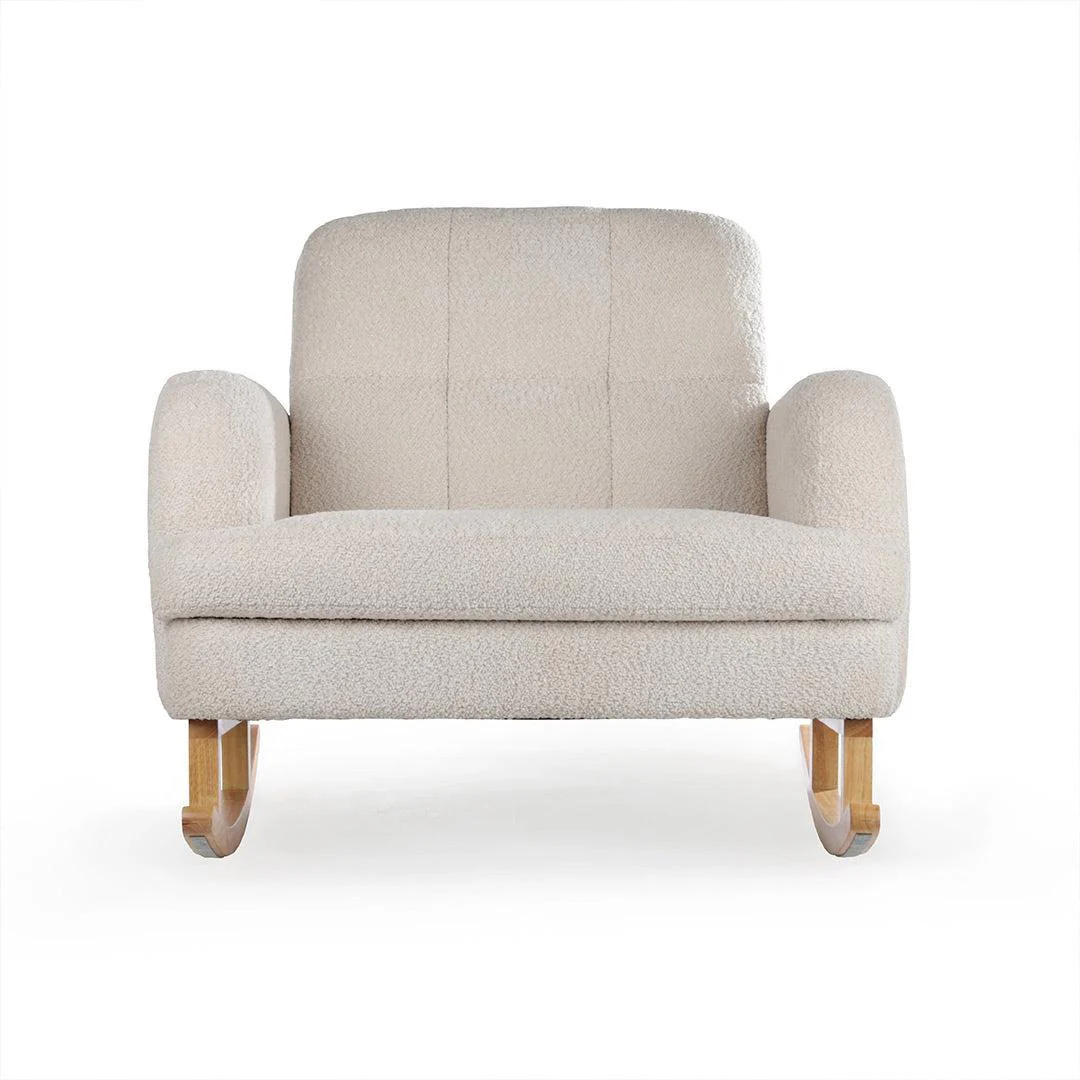 CuddleCo Etta Cuddle Chair - Boucle Mushroom - Image 8