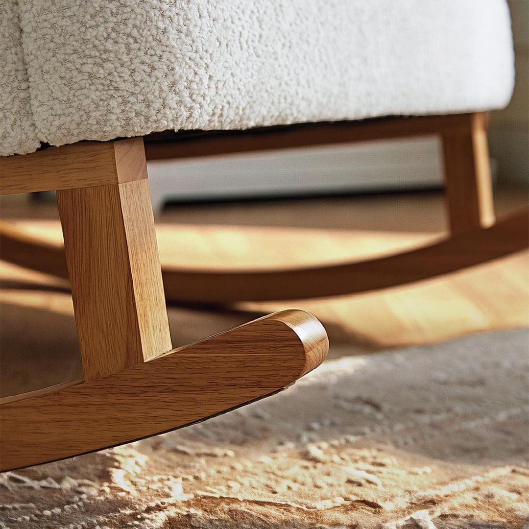 CuddleCo Etta Cuddle Chair - Boucle Off White - Image 4