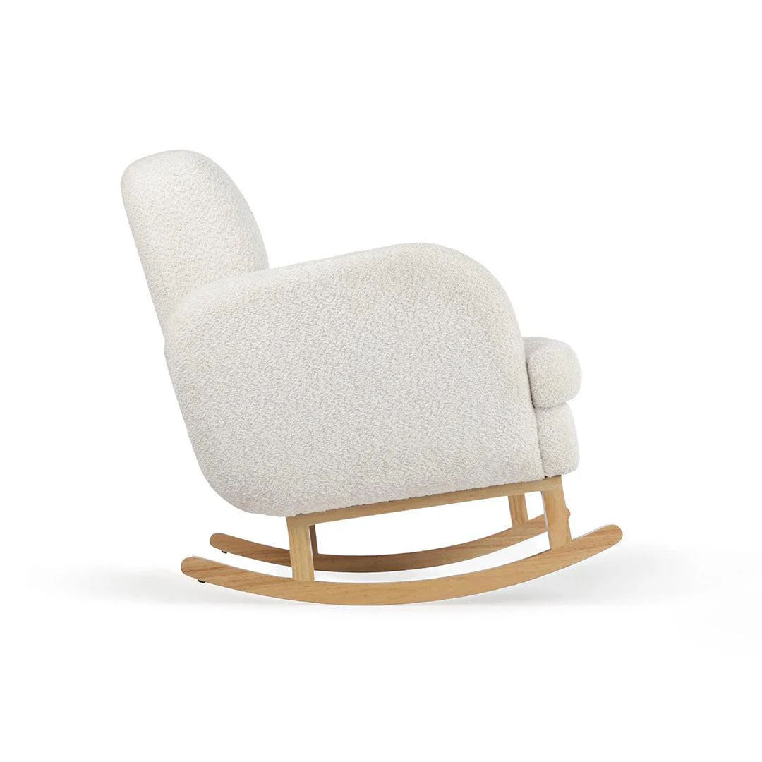 CuddleCo Etta Cuddle Chair - Boucle Off White - Image 6