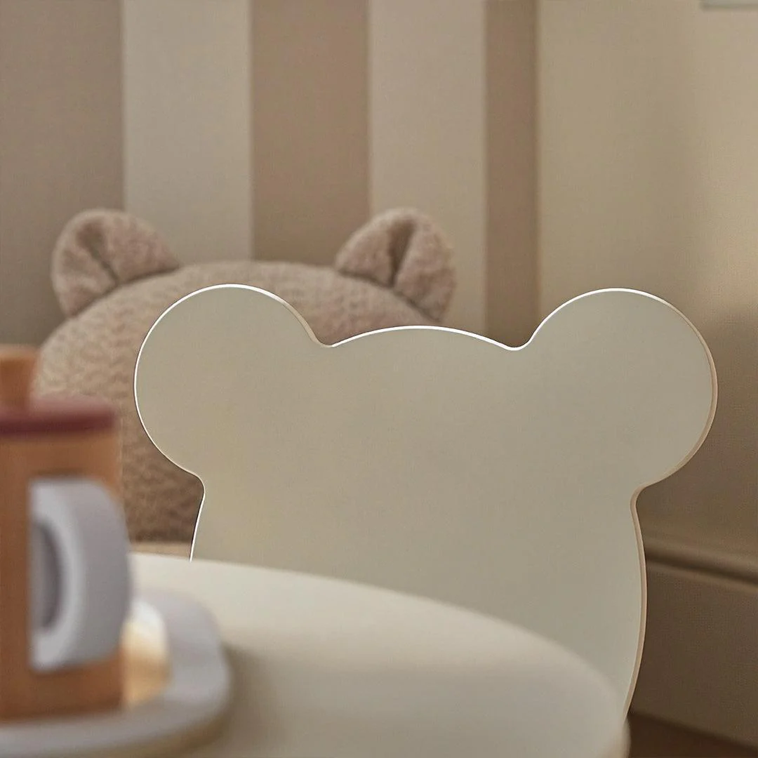 CuddleCo Play Table with 2 Chairs - Bear - Image 4