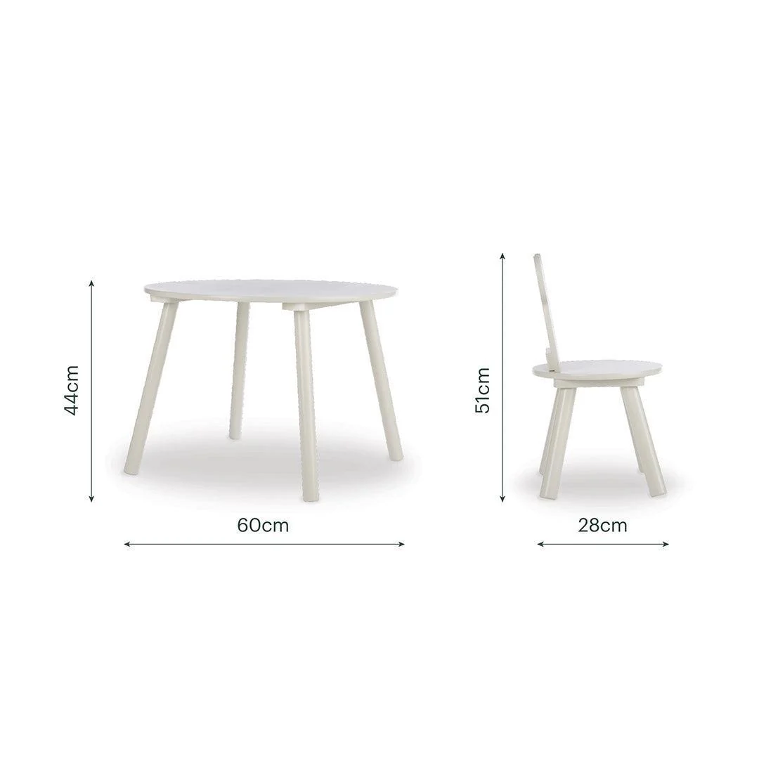 CuddleCo Play Table with 2 Chairs - Bear - Image 5