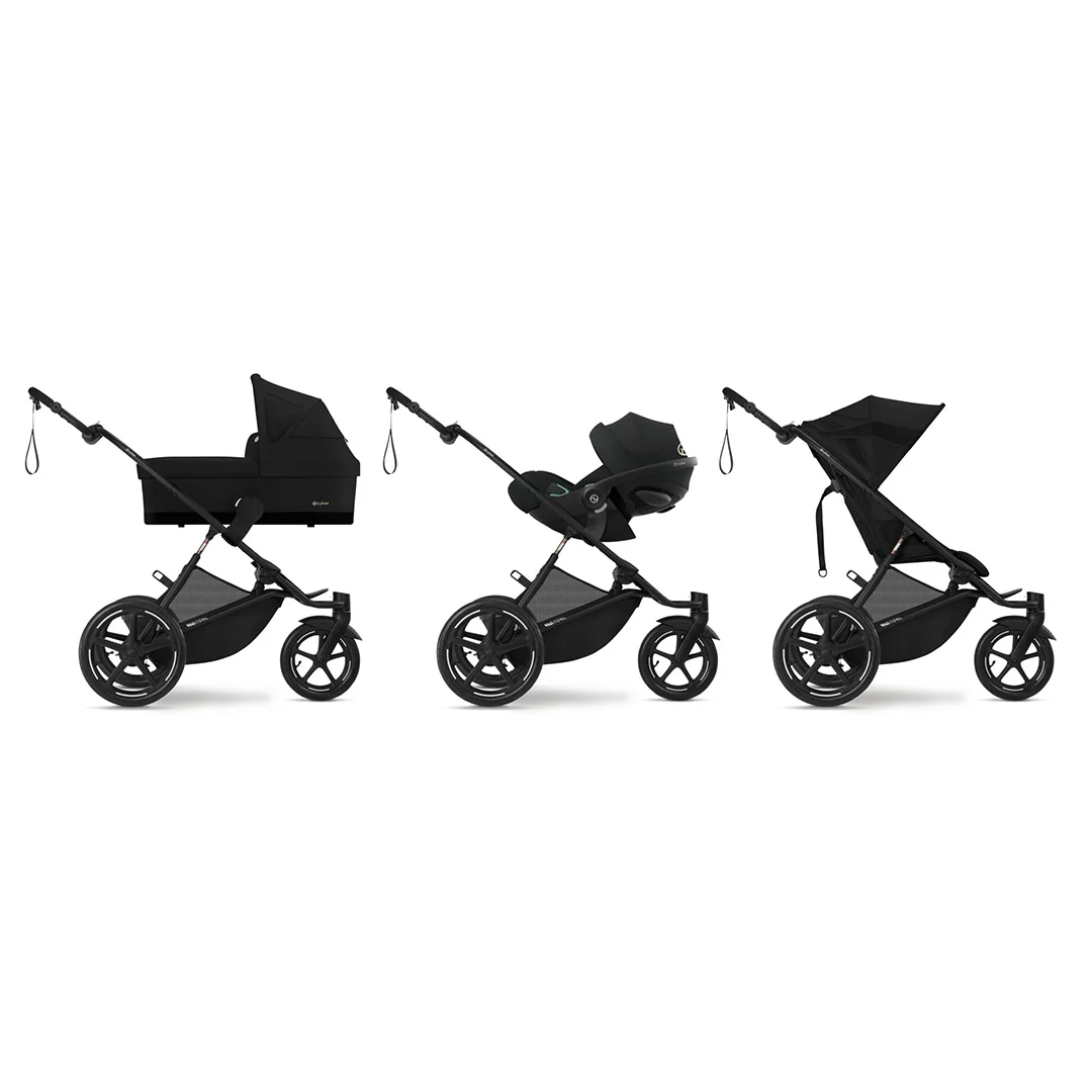 CYBEX Avi Spin Stroller - Moon Black - Image 2