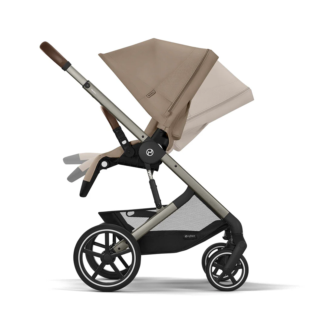 Cybex Balios S Lux Pushchair - Almond Beige - Image 4