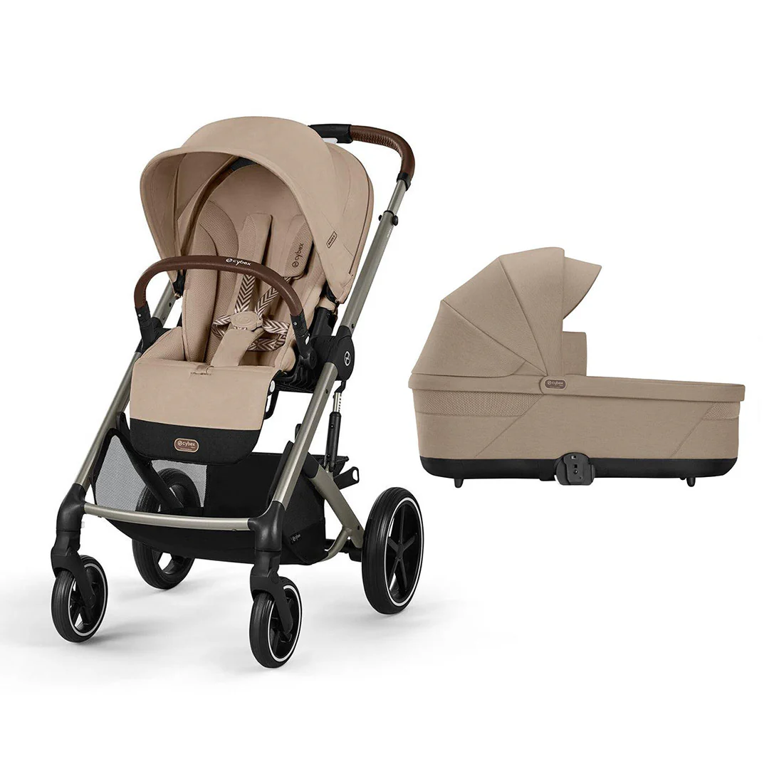 Cybex Balios S Lux Pushchair - Almond Beige - Image 9