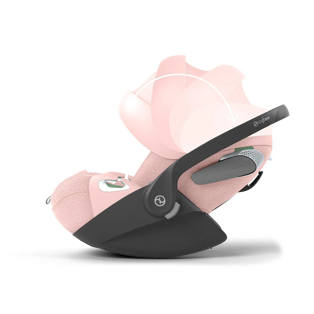 CYBEX Cloud T i-Size Plus Car Seat - Peach Pink - Image 11