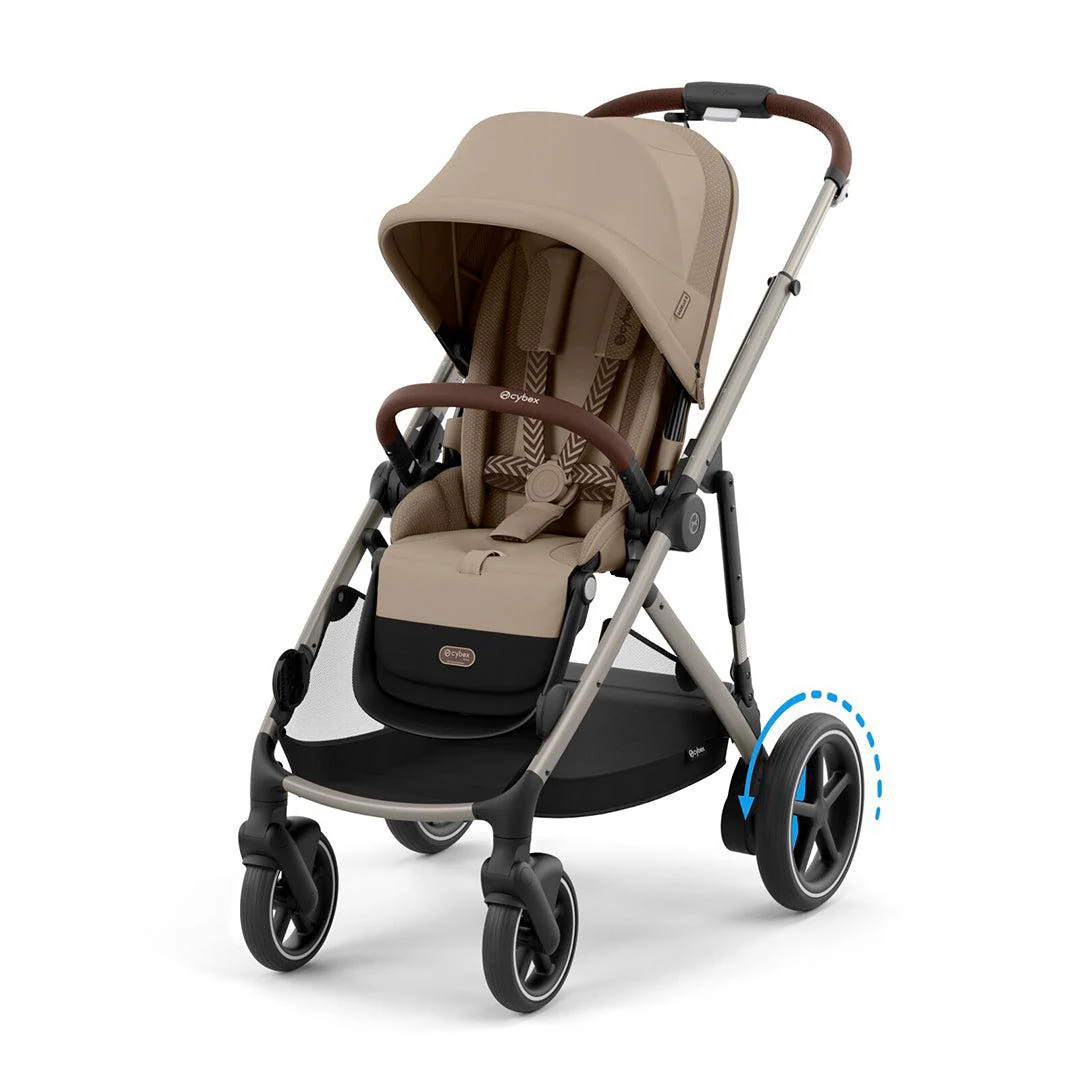 CYBEX e-Gazelle S Pushchair - Almond Beige