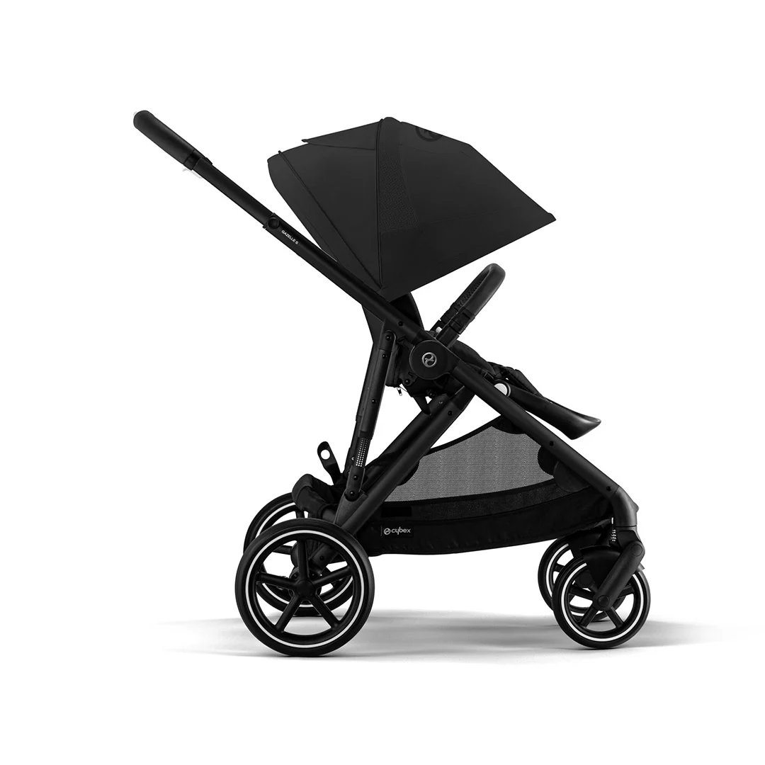 CYBEX Gazelle S Pushchair (2023) - Moon Black - Black - Image 5