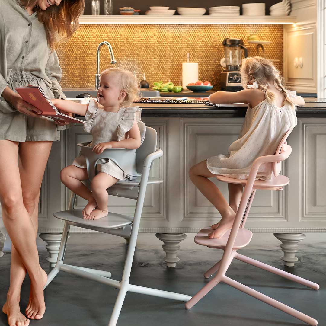 CYBEX LEMO 4-in-1 Highchair Set - Pearl Pink - Image 2