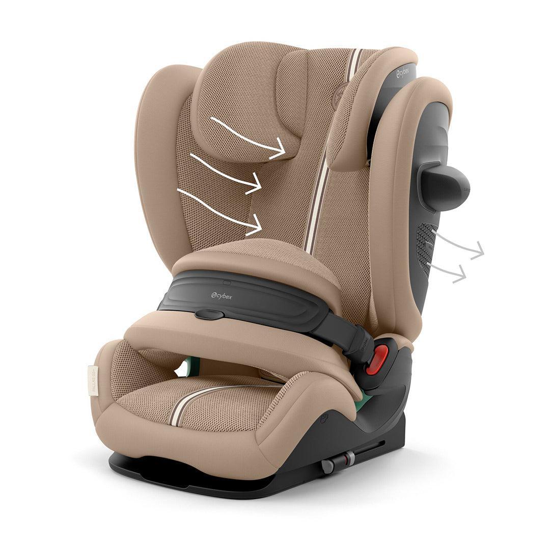 CYBEX Pallas G3 Plus i-Size Car Seat - Almond Beige - Image 9