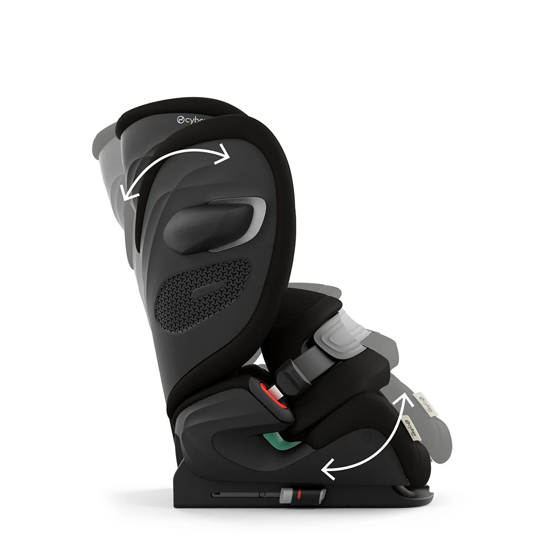 CYBEX Pallas G3 Plus i-Size Car Seat - Moon Black - Image 10