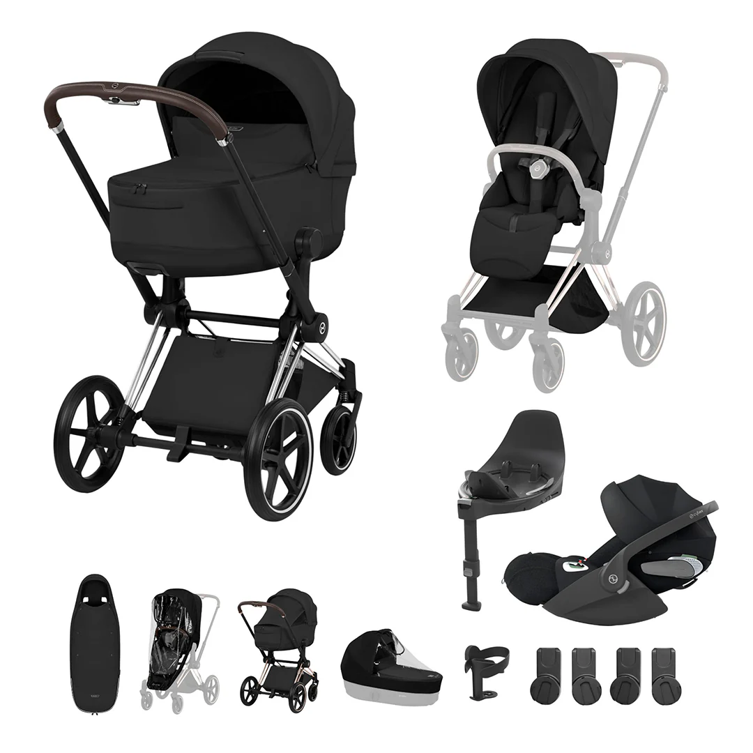 CYBEX PRIAM Fold Cot Ultimate Travel System Bundle - Style - Image 4