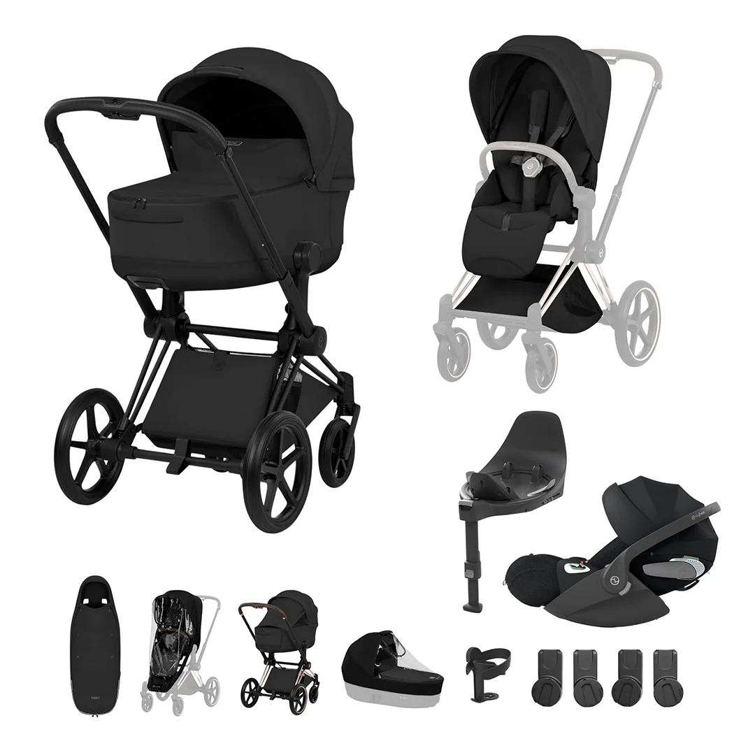 CYBEX PRIAM Fold Cot Ultimate Travel System Bundle - Style - Image 5