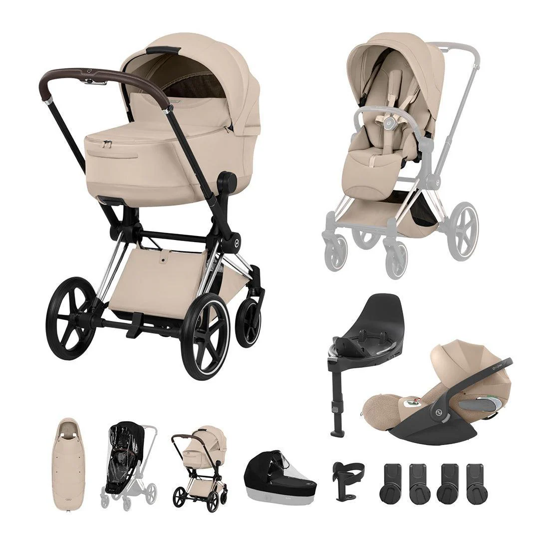 CYBEX PRIAM Fold Cot Ultimate Travel System Bundle - Style - Image 6