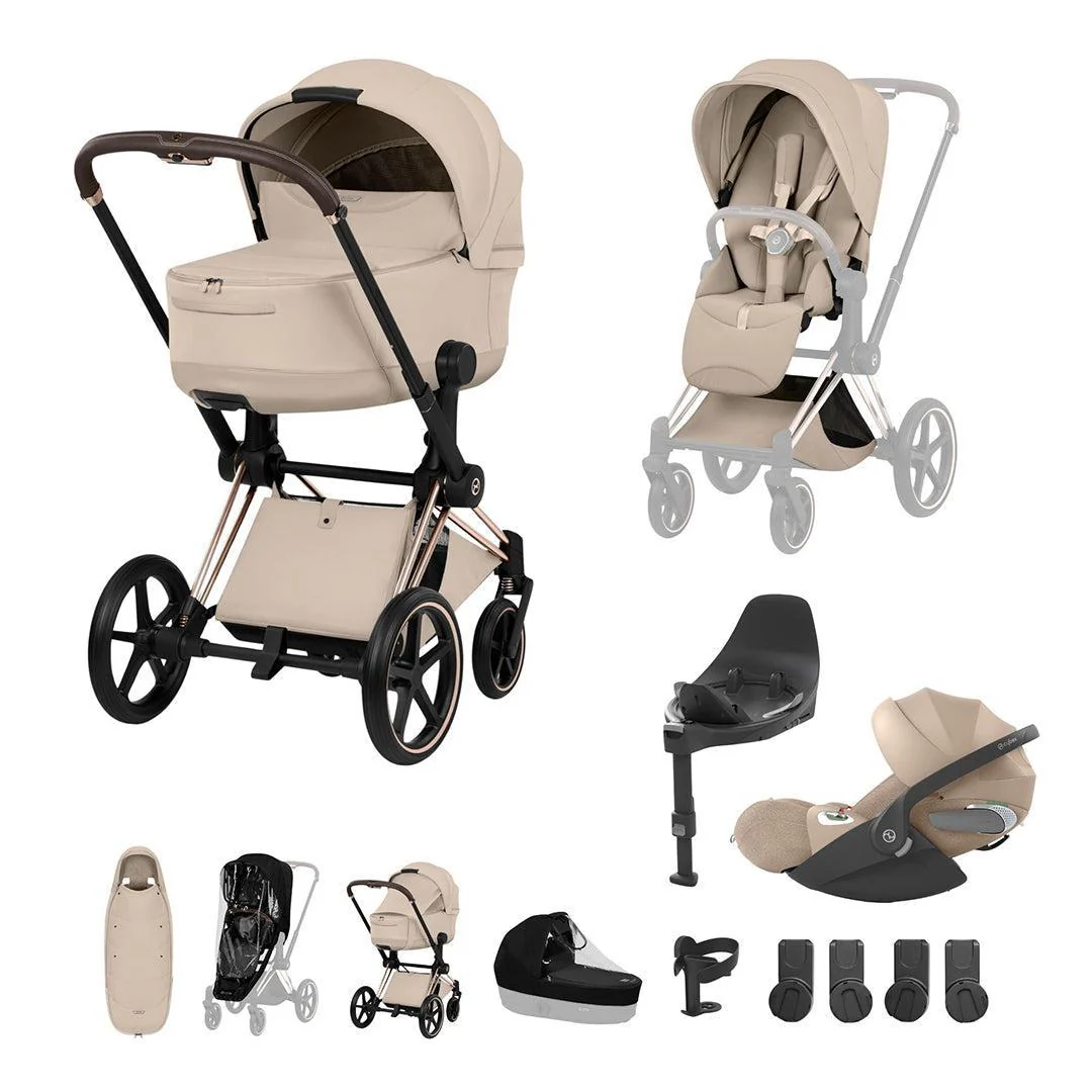 CYBEX PRIAM Fold Cot Ultimate Travel System Bundle - Style - Image 8