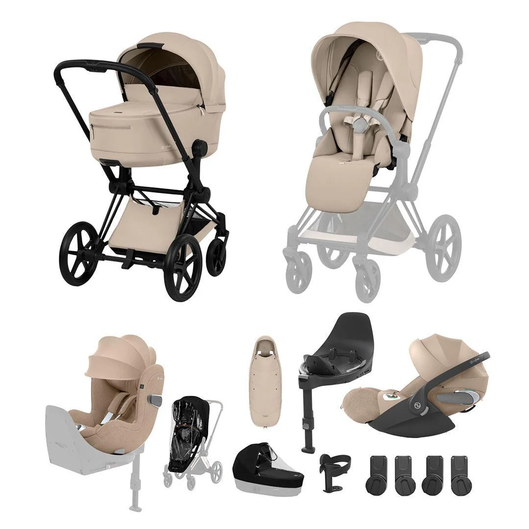 CYBEX PRIAM Fold Cot Newborn to Toddler Travel System Bundle - Comfort - Image 3