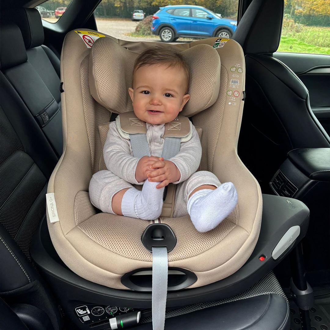 CYBEX Sirona Gi i-Size Plus Car Seat - Almond Beige - Image 2