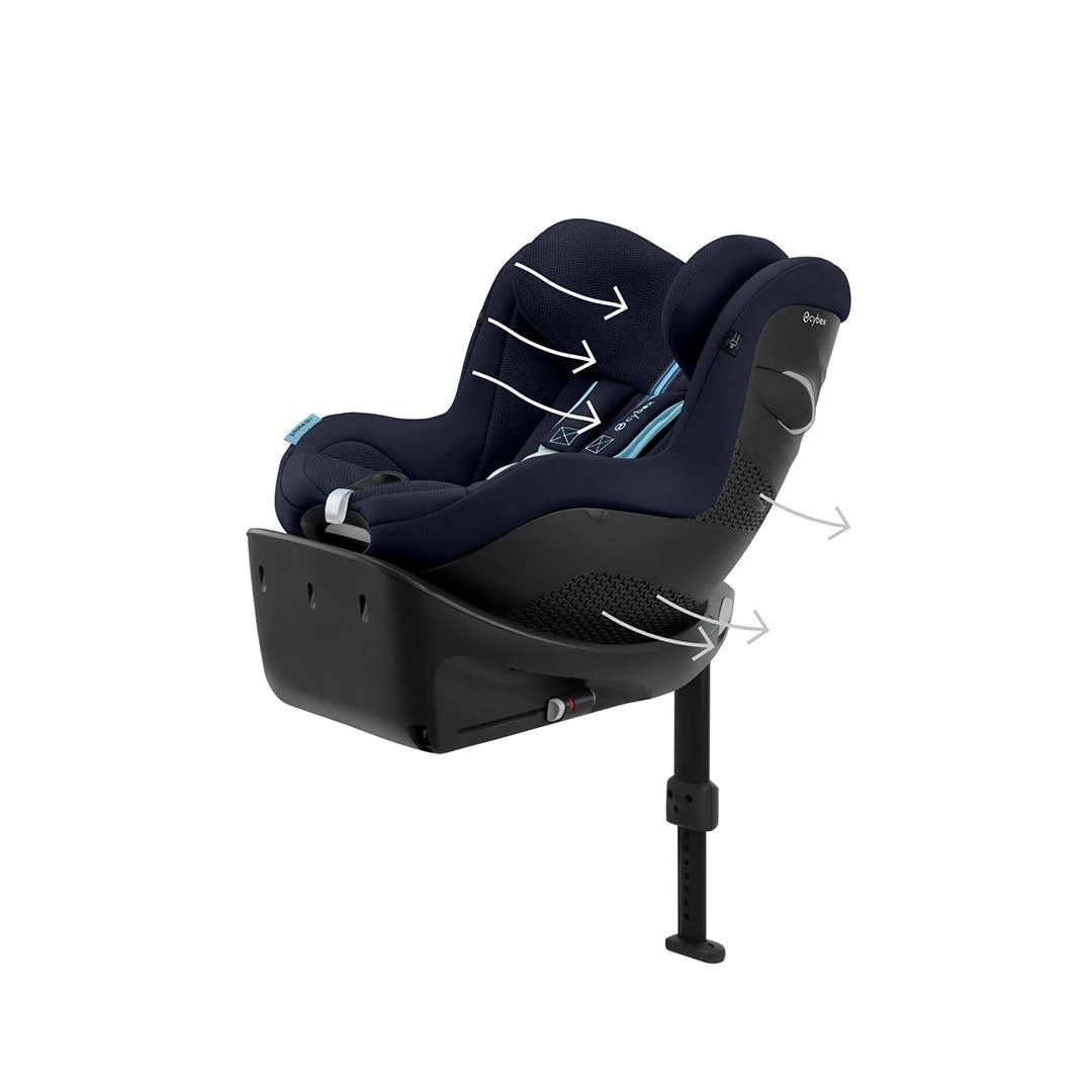 CYBEX Sirona Gi i-Size Plus Car Seat - Ocean Blue - Image 7