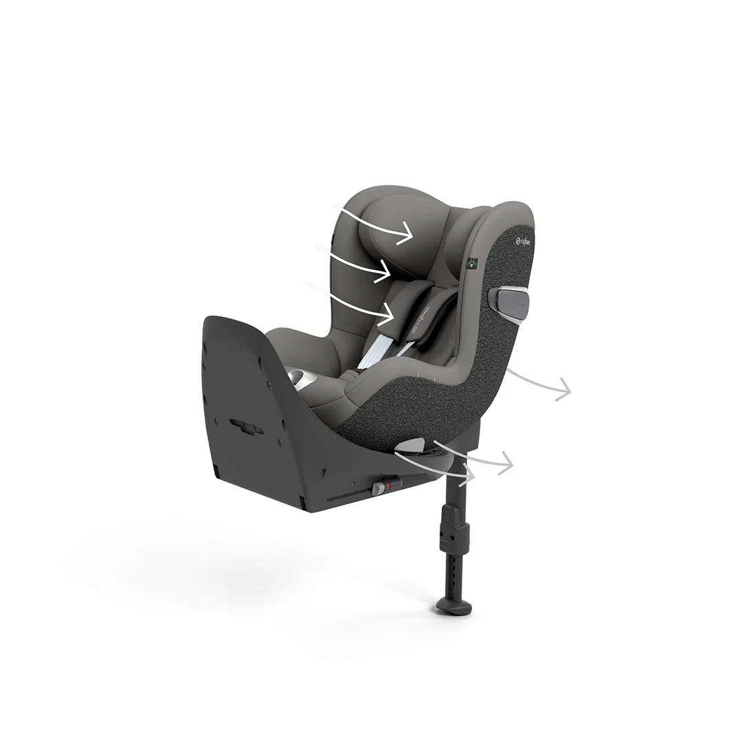 CYBEX Sirona T i-Size Car Seat - Mirage Grey - Image 13